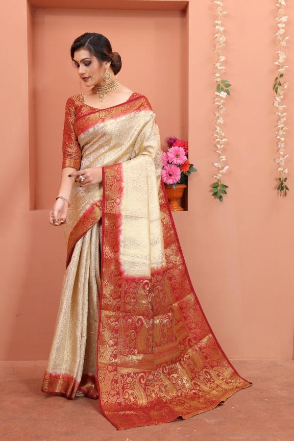 Macazo Bindi 1 Banarasi Soft Silk Designer Saree Collection